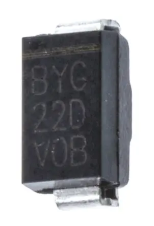 Produktfoto 1 von Vishay BYG22D Oberfläche Diode Wechselnd Einfach, 200 V / 2 A, 2-Pin DO-214AC