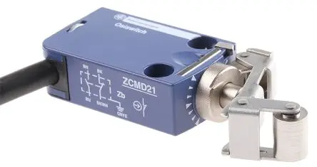 Produktfoto 1 von Telemecanique Sensors OsiSense XC Endschalter, Rollenstößel 1 Schließer/1 Öffner, IP66, IP67, IP68, Zinklegierung 240V