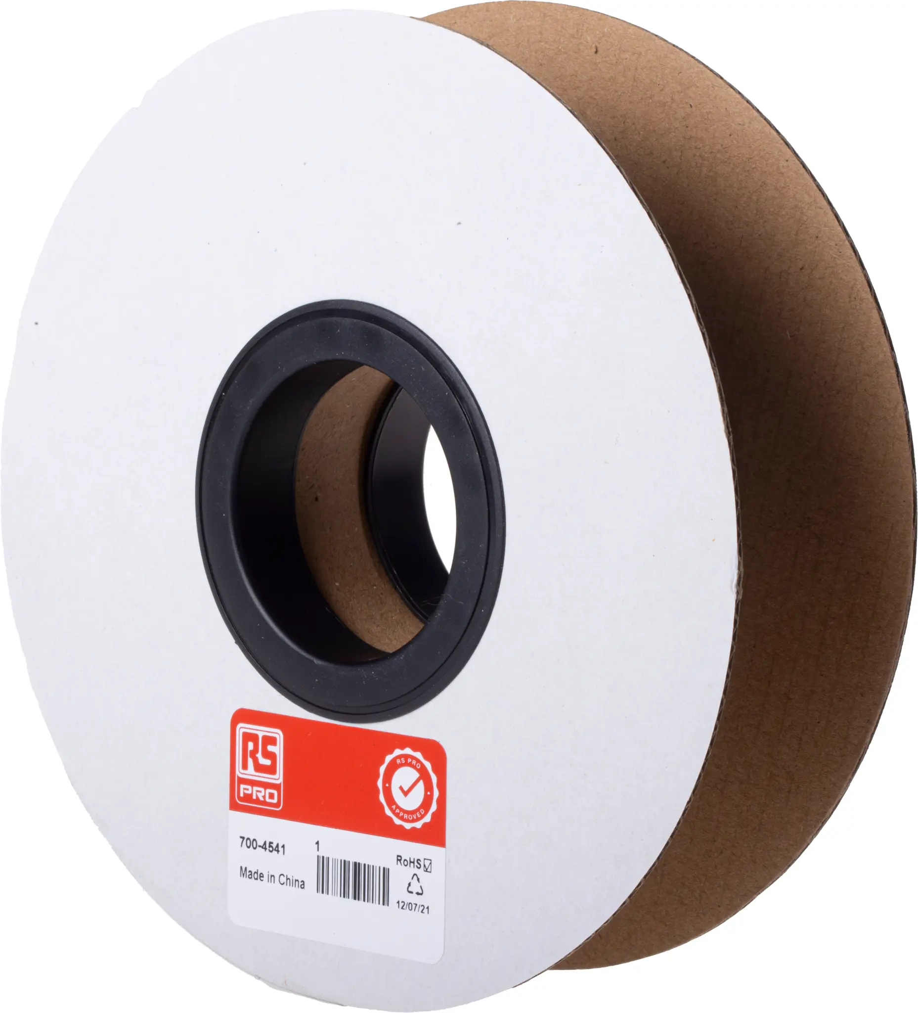 Produktfoto 1 von RS PRO RS PRO Wärmeschrumpfschlauch, Polyolefin Schwarz, Ø 18 mm Schrumpfrate 3:1, Länge 3m