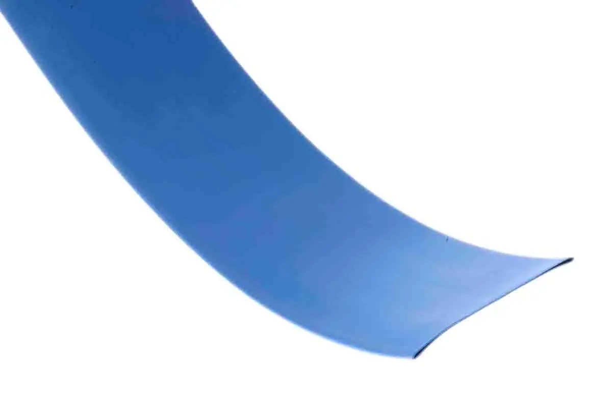 Produktfoto 1 von RS PRO RS PRO Wärmeschrumpfschlauch, Polyolefin Blau, Ø 24 mm Schrumpfrate 3:1, Länge 3m