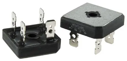 Produktfoto 1 von Vishay Brückengleichrichter 600 V 400 A Schraubanschlussklemme 1.1 V GBPC Einfach 4-Pin 5 μA