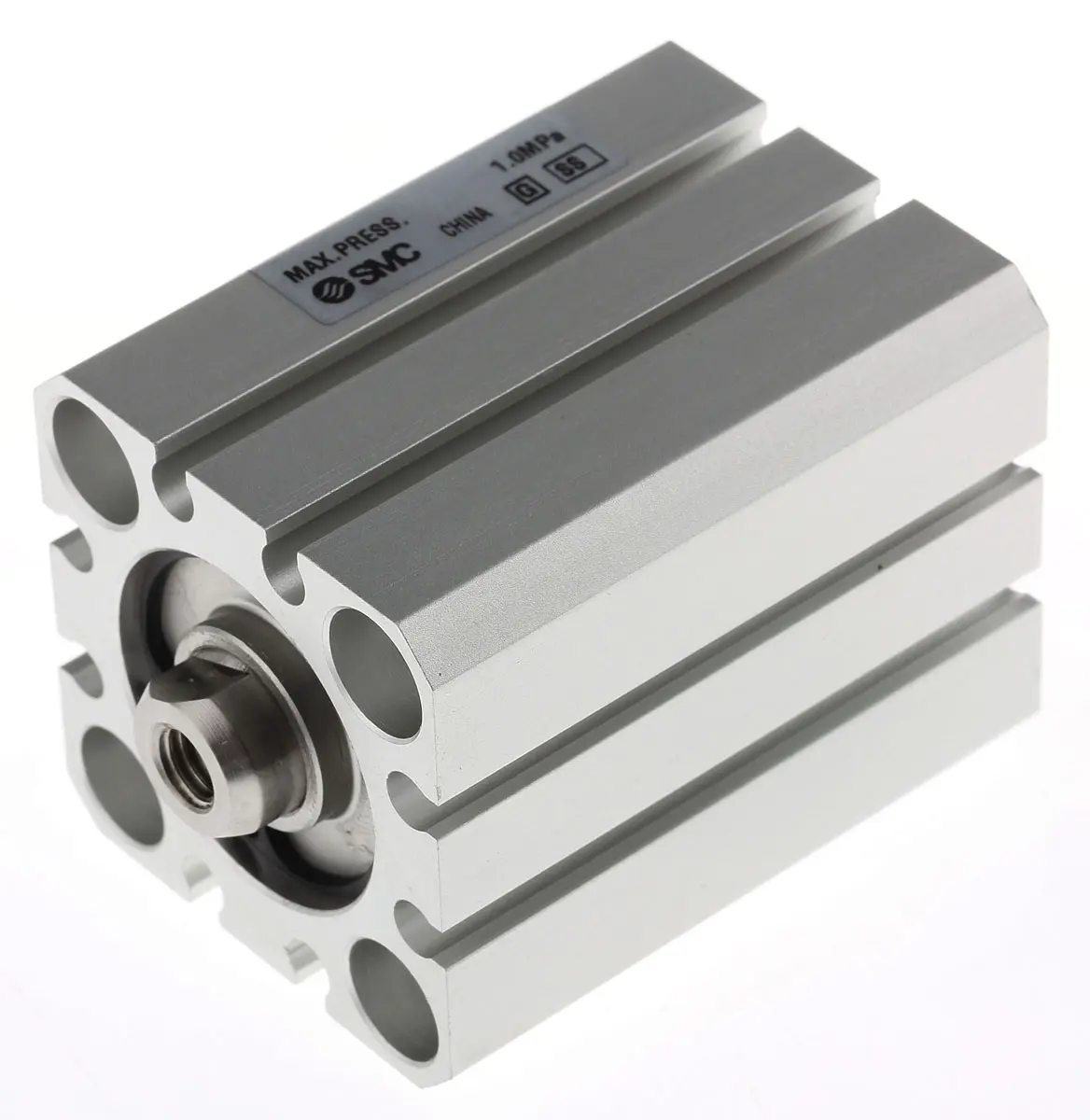 SMC CDQS Pneumatik-Kompaktzylinder 20 mm Doppeltwirkend, Bohrung Ø 25 mm, bis 1 Mpa