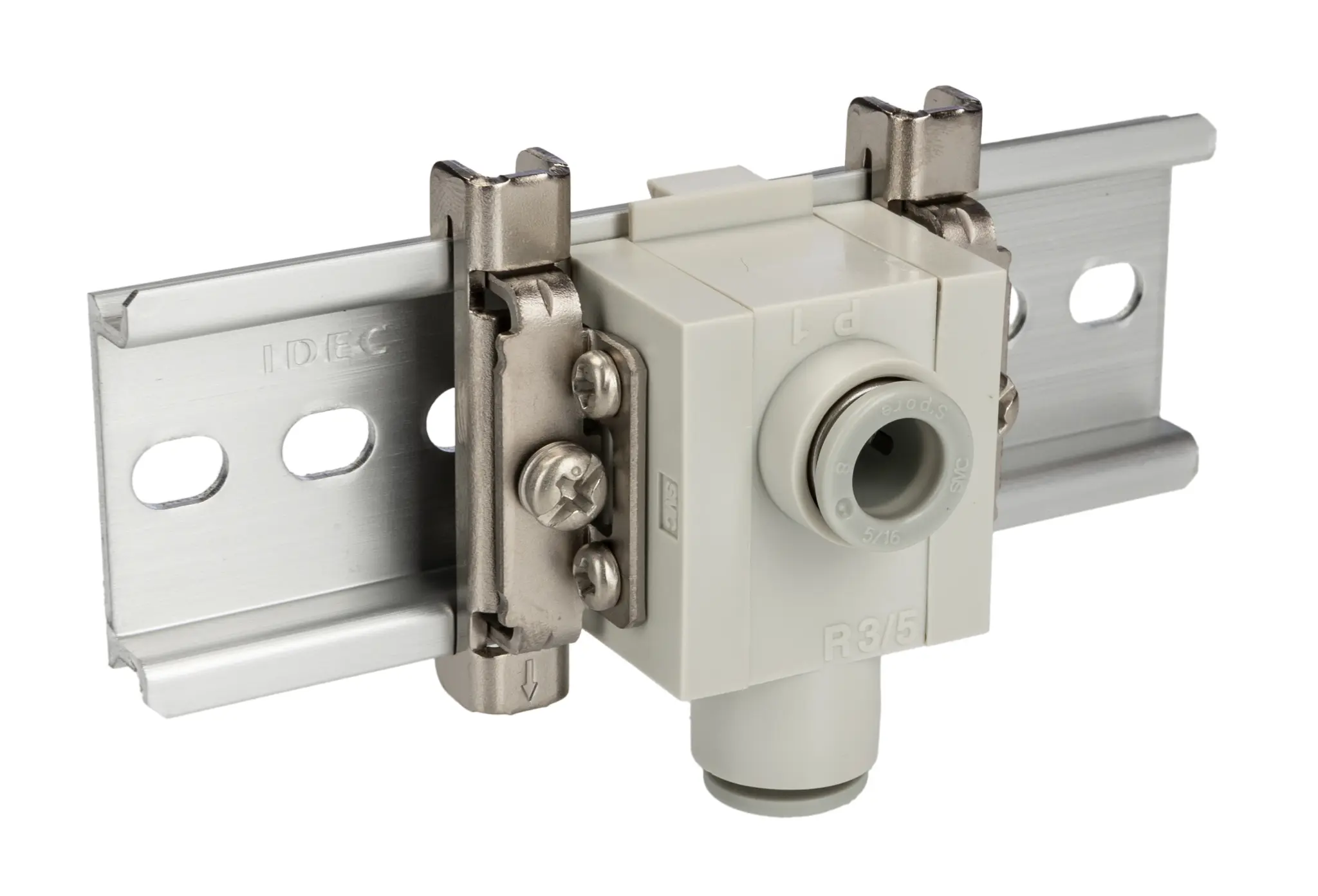 Produktfoto 1 von SMC Serie SS5Y Aluminiumlegierung Ventil-Verteilerplatte 2-Stationen Anschluss G