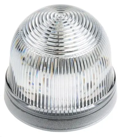 Produktfoto 1 von Werma EM 816 LED Dauer Signalleuchte 5V dc Klar Panel, Ø 75 mm x 97 mm IP65