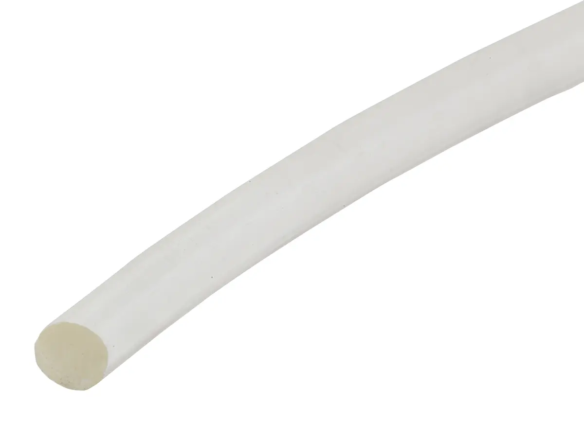 Produktfoto 1 von RS PRO Polyurethan Rundriemen Klar, ø 24 mm, Profil-Ø 3 mm, 0.45 kg, L. 5 m, Härte Shore A 85