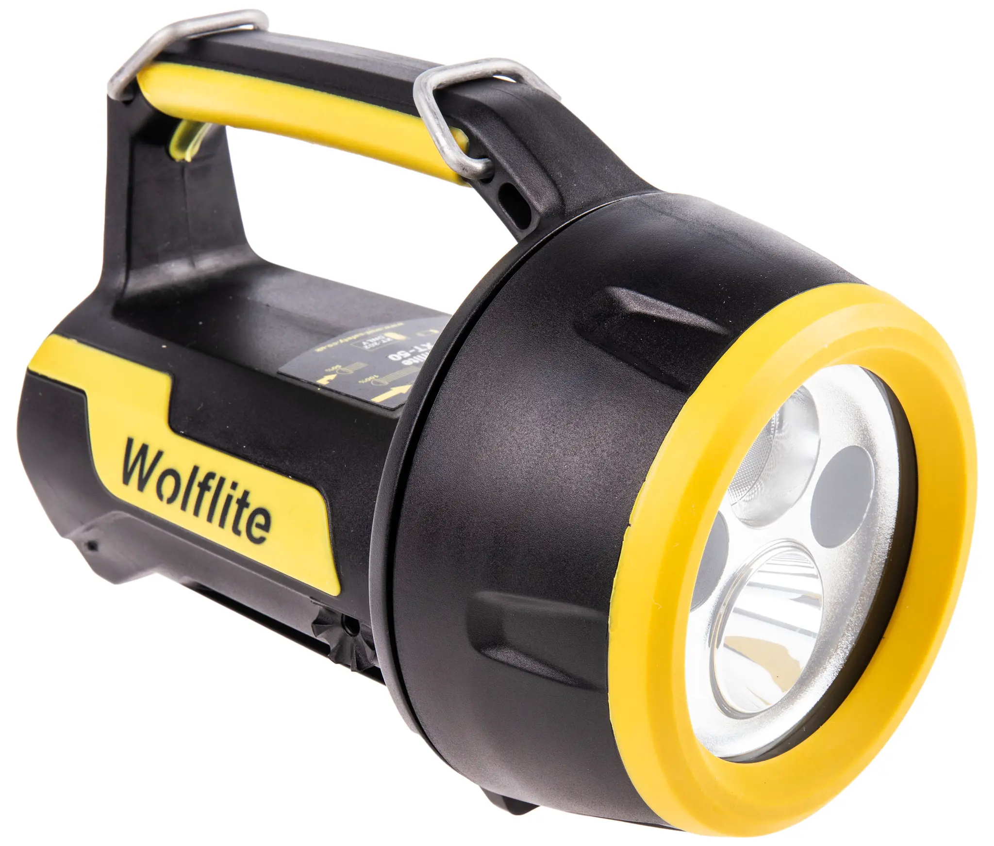 Produktfoto 1 von Wolf Safety Wiederaufladbar Handlampe LED Schwarz / XT-50H IECEx/ATEX-Zulassung