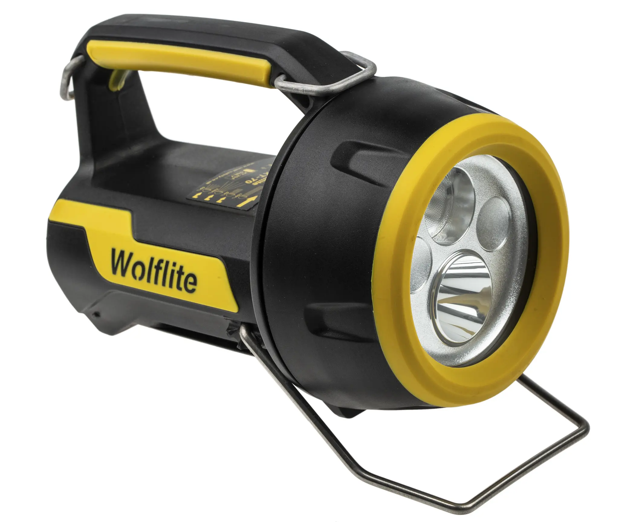 Produktfoto 1 von Wolf Safety Wiederaufladbar Handlampe LED Schwarz / XT-70H IECEx/ATEX-Zulassung