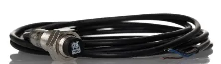 Produktfoto 1 von RS PRO M12 Induktiver Näherungssensor, Gewinderohr NPN / 200mA 4 mm, IP67 30 V dc