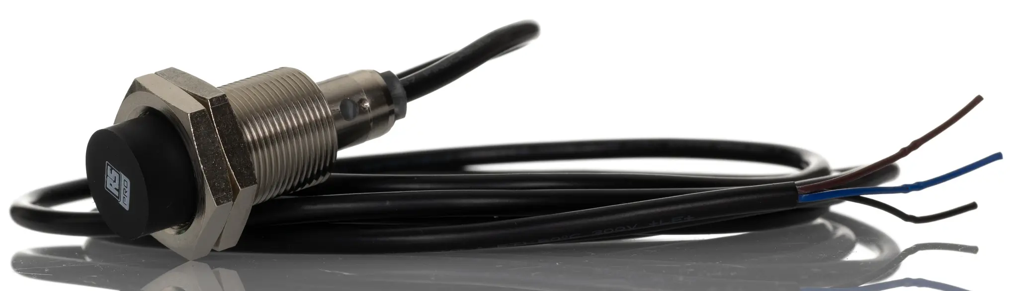 Produktfoto 1 von RS PRO M18 Näherungssensor Induktiv, Gewinderohr 8 mm PNP 10 → 30 Vdc / 200 mA NO, IP67