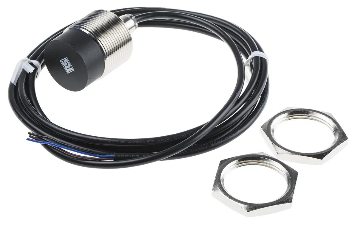 Produktfoto 1 von RS PRO M30 Näherungssensor Induktiv, Gewinderohr 15 mm NPN 10 → 30 Vdc / 200 mA NO, IP67
