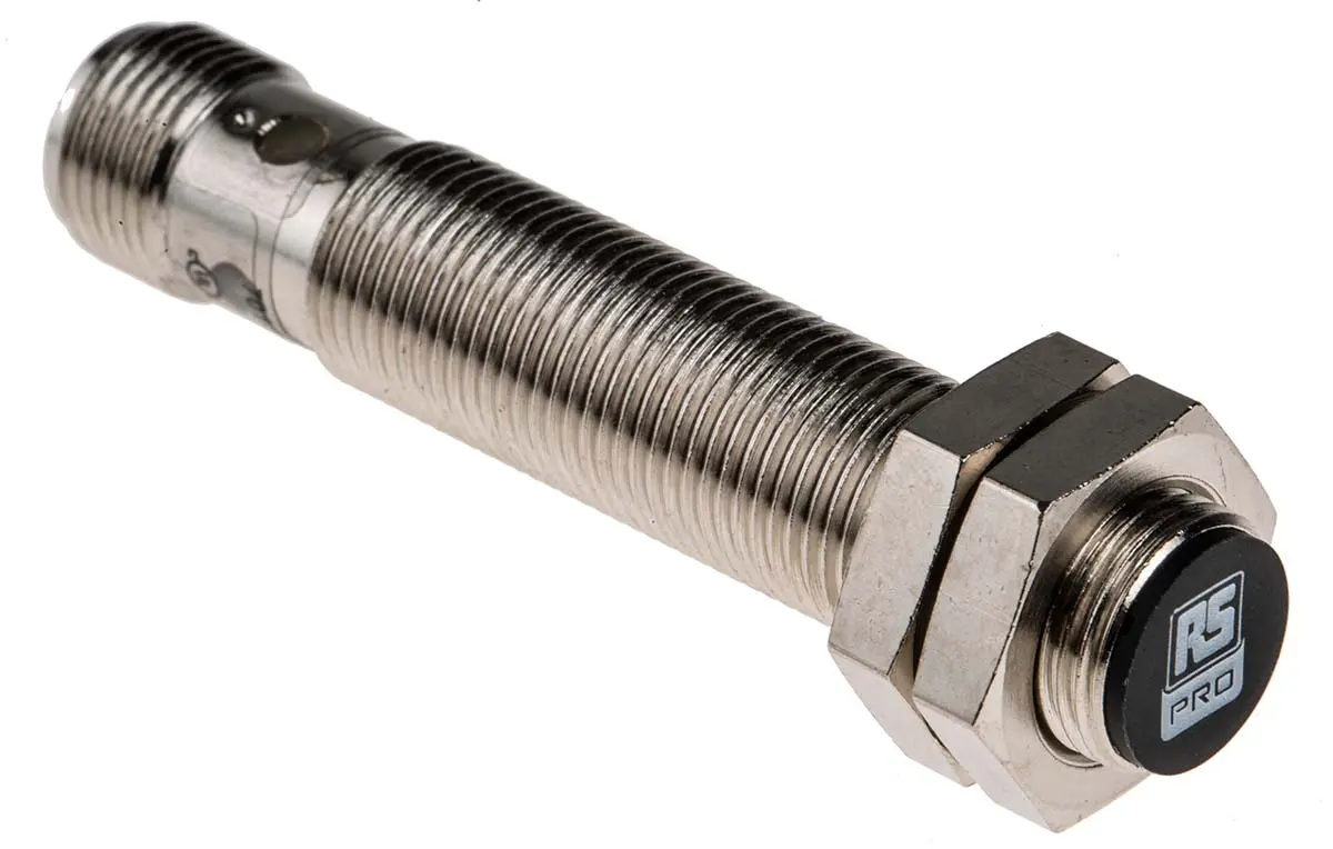 Produktfoto 1 von RS PRO M12 Näherungssensor Induktiv, Gewinderohr 2 mm PNP 10 → 30 Vdc / 200 mA NO, IP67