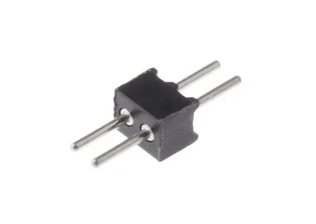 Preci-Dip 850 Stiftleiste Gerade, 2-polig / 1-reihig, Raster 1.27 mm Raster Durchsteckmontage, Unisoliert