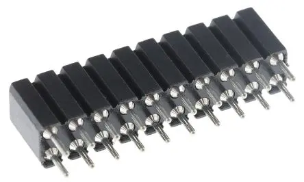 Produktfoto 1 von Preci-Dip 803 Leiterplattenbuchse Gerade Oberfläche 20-polig / 2-reihig, Raster 2.54 mm Lot