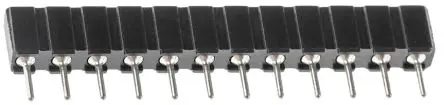 Preci-Dip Durchsteckmontage SIL-Sockel Gerade, 12-Pin Gold, Zinn, Raster 2.54 mm Lot 3A 150V dc