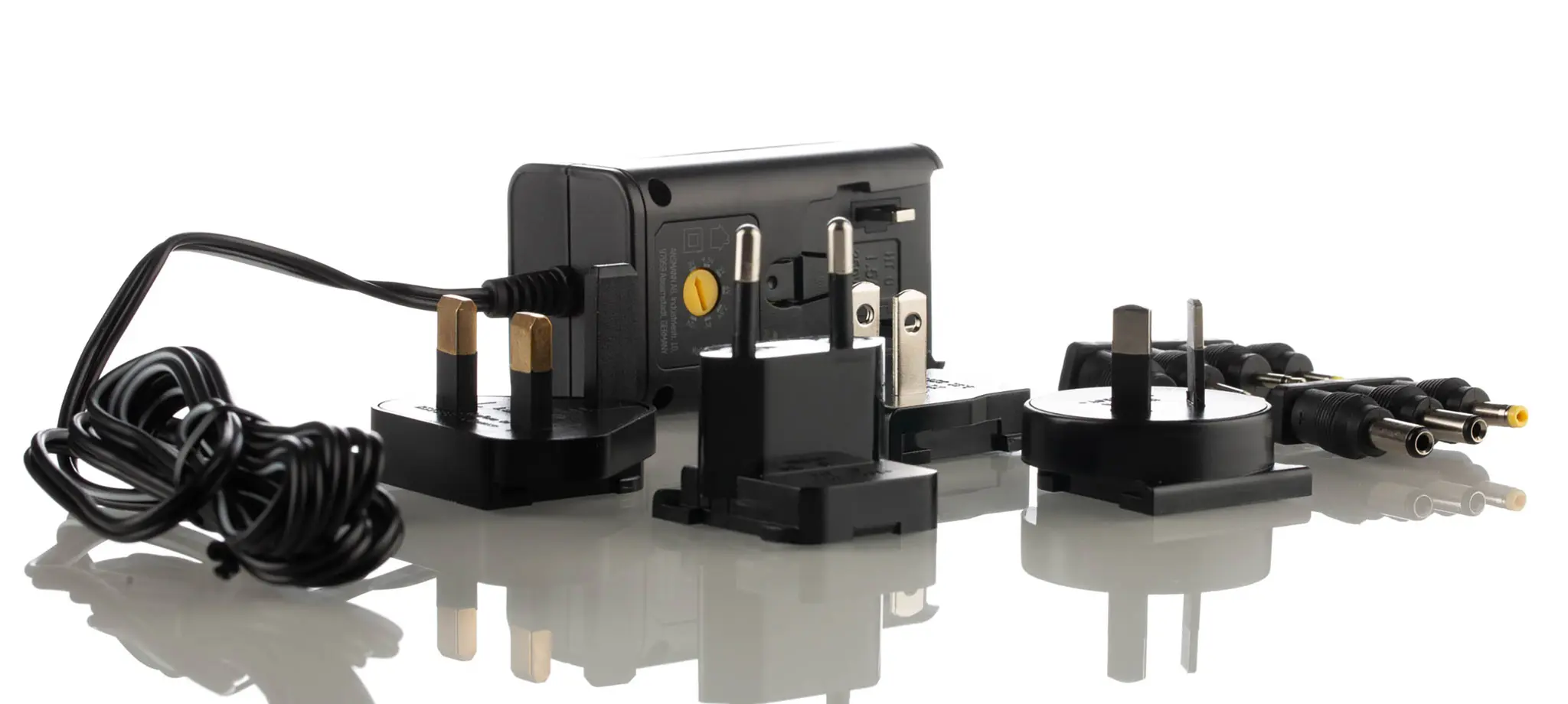 Produktfoto 1 von Ansmann Steckernetzteil AC/DC-Adapter 12W, 100V ac, 3 V dc, 4.5 V dc, 5 V dc, 6 V dc, 7.5 V dc, 9 V dc, 12V dc / 1A,