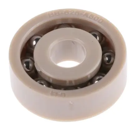 Produktfoto 1 von Igus 1-reihig Kugellager glatt, Innen-Ø 6 mm / Außen-Ø 19 mm Außen-ø , Breite 6 mm