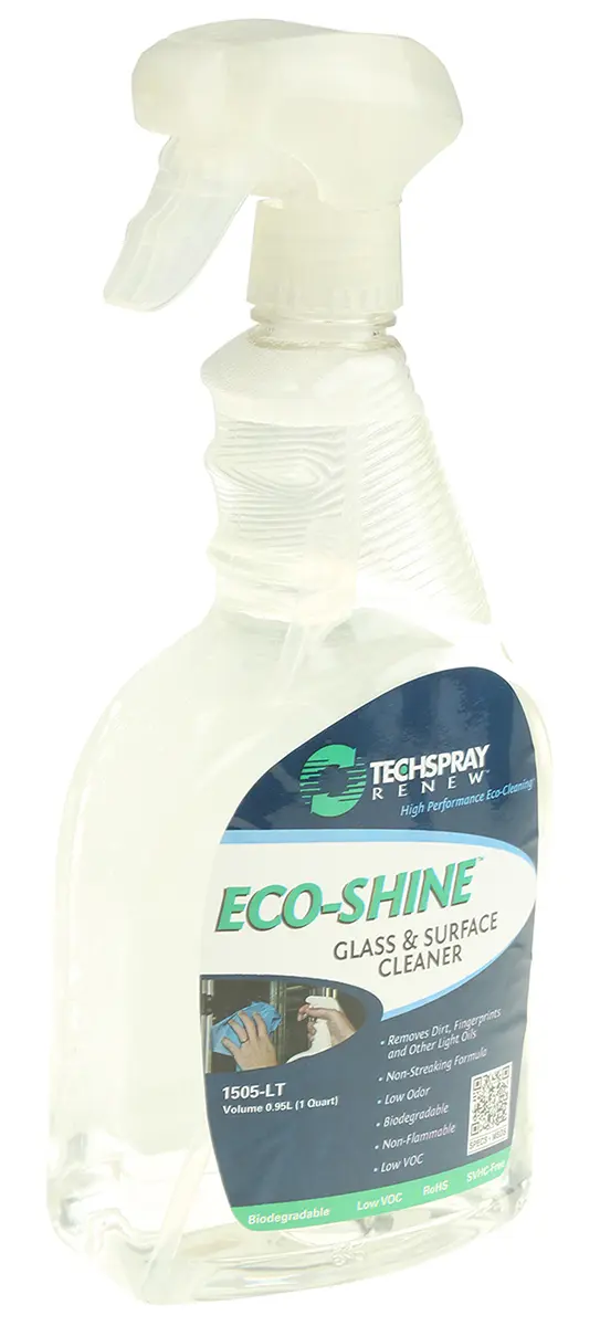 Techspray ECO-SHINE Glasreiniger, Flasche, 950 ml