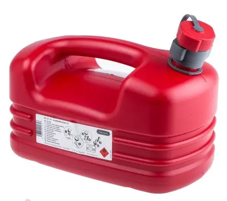 Produktfoto 1 von RS PRO Hochdichtes Polyethylen Kraftstoffkanister 5L