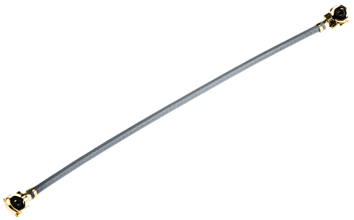Produktfoto 1 von Molex MICROCOAXIAL Koaxialkabel Stecker, 50 Ω Stecker, 65 mm, UFL / UFL, Grau