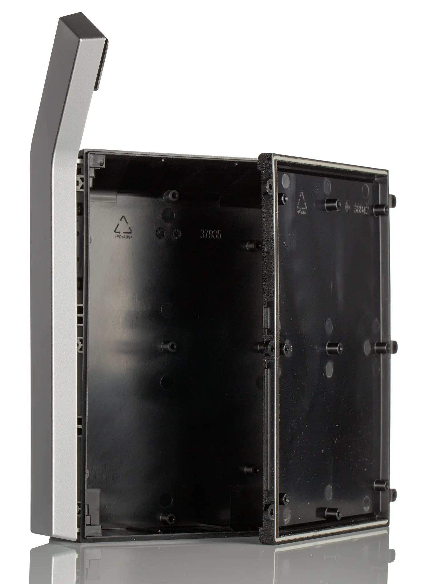 Produktfoto 1 von Rose Serie Norvent Tragbares Gehäuse, ABS, Polycarbonat, 274 mm Eingebautes Batteriefach Anzeige, 166 mm, H. 50 mm,