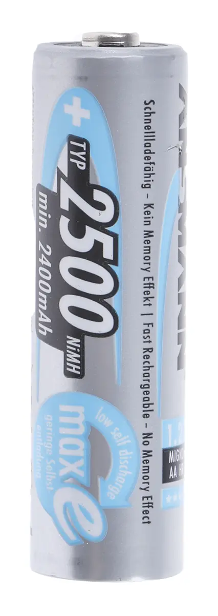 Produktfoto 1 von Ansmann Ansmann MaxE AA AA Akku Nickel-Metallhydrid 1.2 V, 2.5 Ah 4