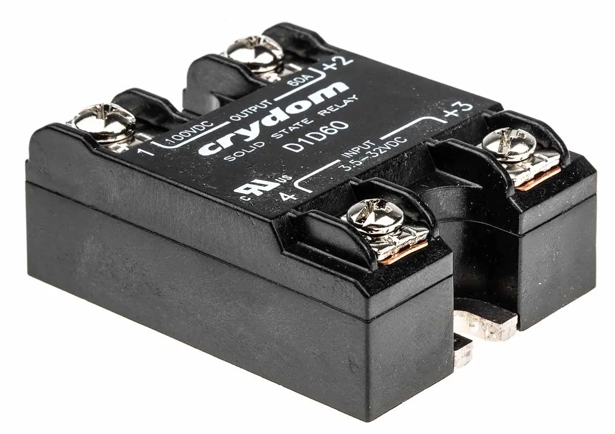 Produktfoto 1 von Sensata Crydom 1-DC SMD Halbleiterrelais DC 100 V / 60 A