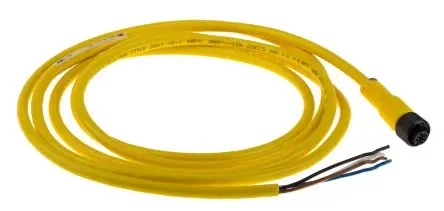 Produktfoto 1 von Bradley, 8-polig Sensor-Betätigungselementkabel, Mit Gewinde Stecker 8 Buchse