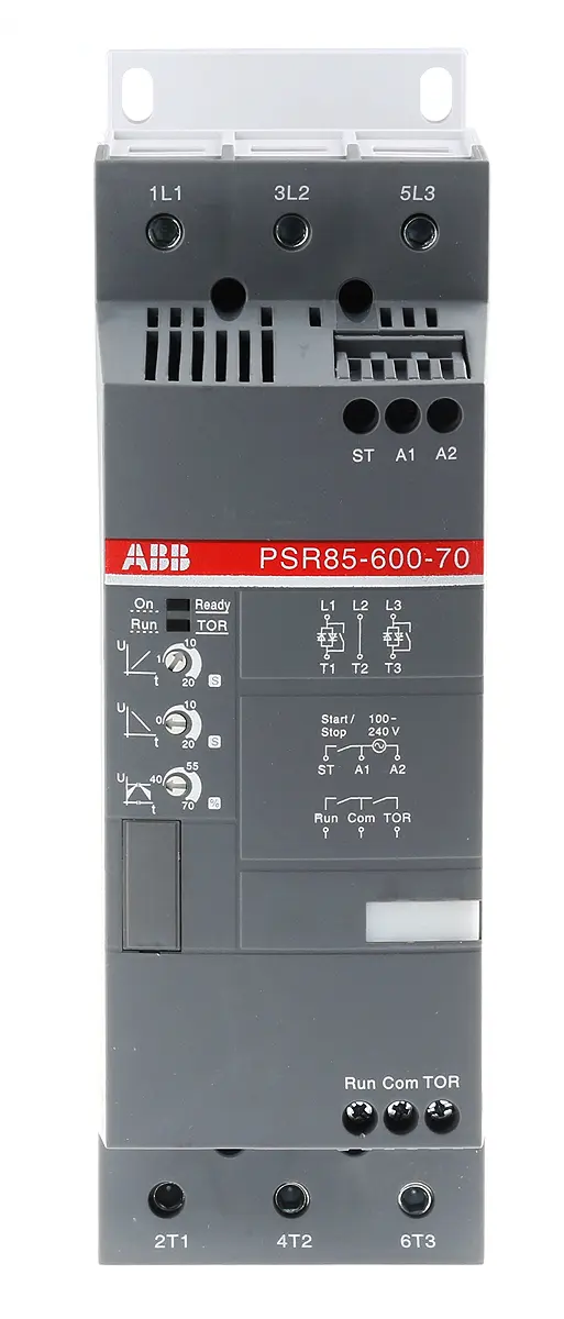 Produktfoto 1 von ABB PSR Sanftstarter 3-phasig 45 kW, 600 V ac / 85 A, Manuell