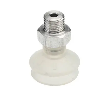 Produktfoto 1 von Fluormethyl-Silikon Balg Saugnapf, EMERSON – AVENTICS Serie BSG, Ø 20 mm 1/8 in, Haltekraft 5.7 N
