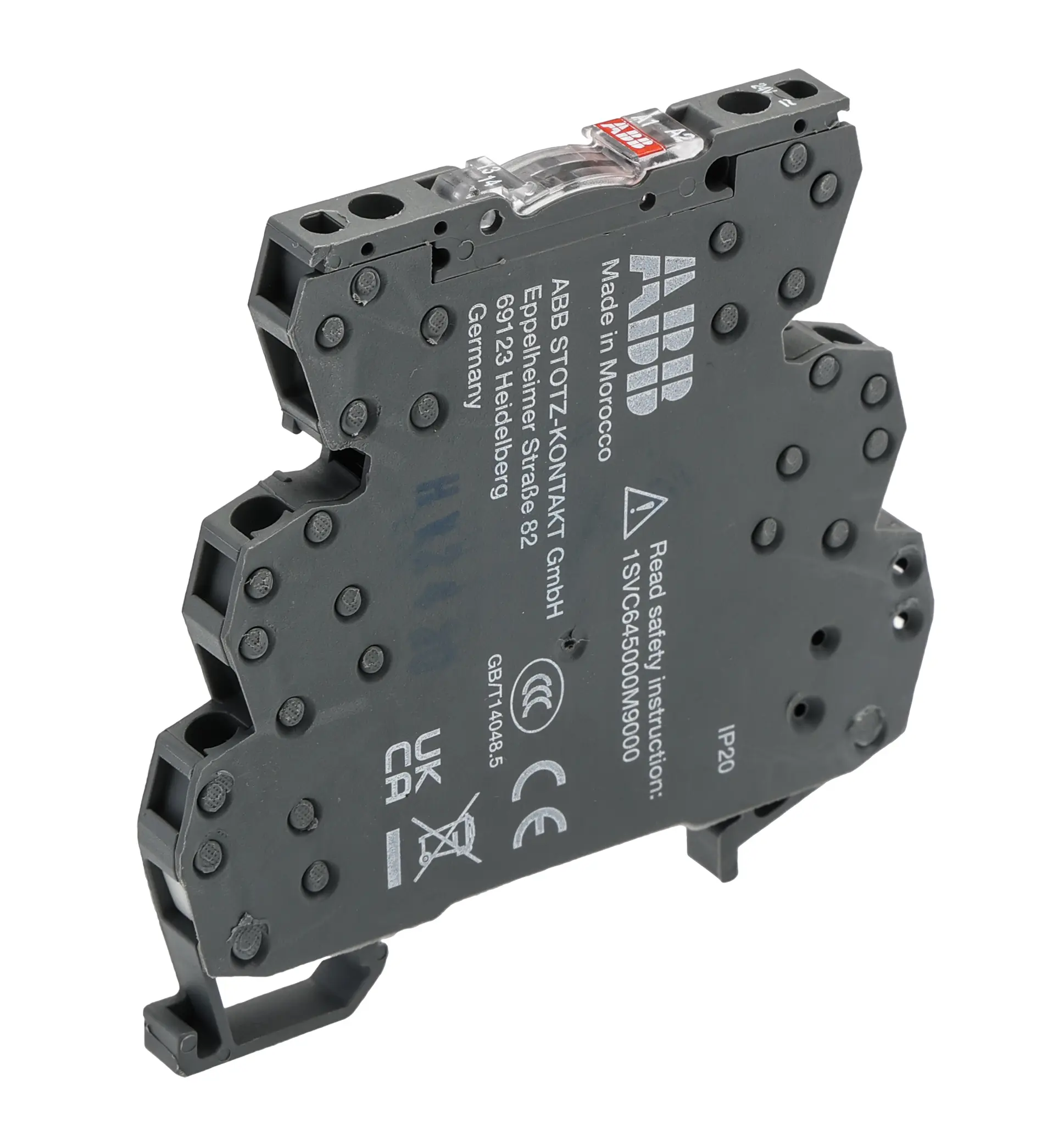 Produktfoto 1 von ABB DIN-Schienen Halbleiterrelais