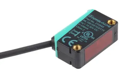 Produktfoto 1 von Pepperl + Fuchs ML100 Kubisch Optischer Sensor, Reflektierend, PnP Ausgang, Steckbar