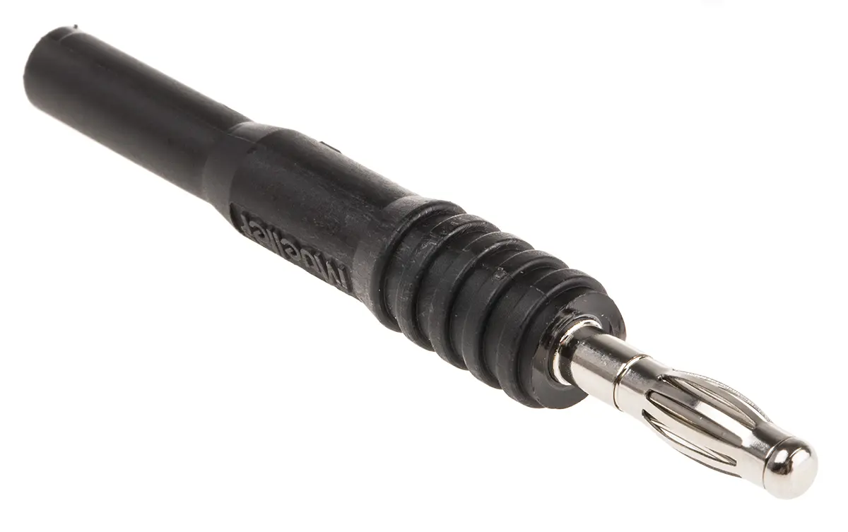 Produktfoto 1 von Mueller Electric Prüfsteckverbinder-Adapter Schwarz Berylliumkupfer Nickel 1kV