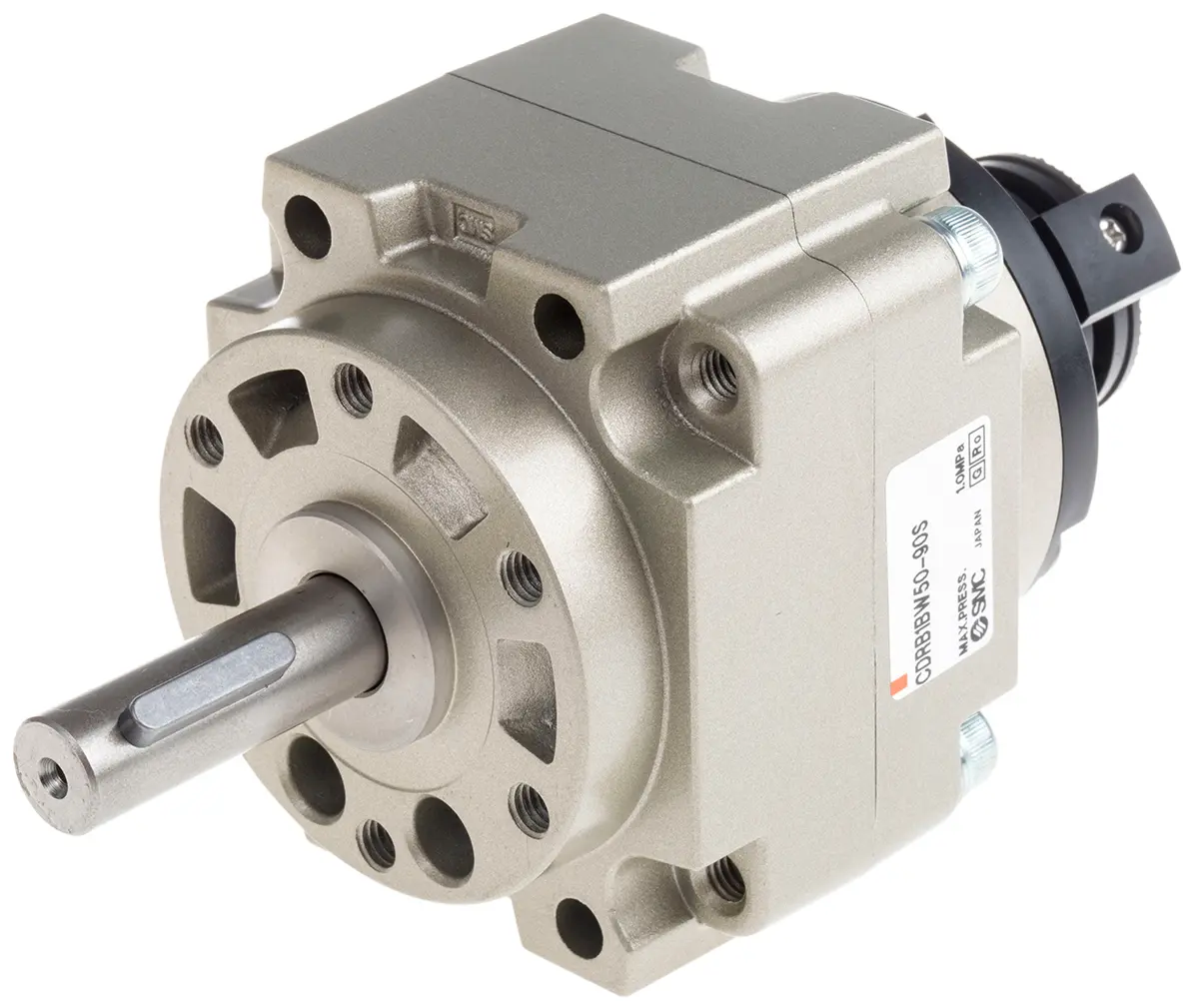 Produktfoto 1 von SMC CRB1 Pneumatischer Drehantrieb Drehen, Bohrung Ø 50 mm, 9.9 bar
