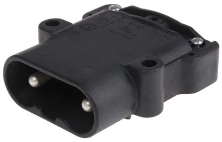 Produktfoto 1 von Anderson Power Products Serie E80 Stecker Batteriekontakt, 2 -Kontakte Durchführung Gerade 80A 600V
