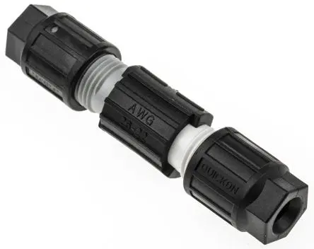 Produktfoto 1 von Phoenix Contact Q 0.34 16.3 mm Standard Rundsteckverbinder Buchse 4-polig Buchse 5A Kabel IP65, IP67