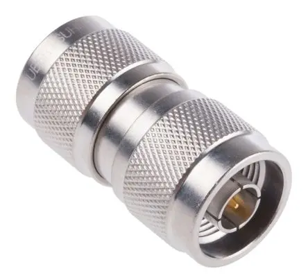 Produktfoto 1 von Huber+Suhner HF Adapter, 50 Ω, Gerade, 11GHz Stecker Stecker, Koaxial Nennspannung