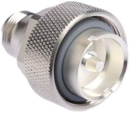 Produktfoto 1 von Huber+Suhner HF Adapter, 50 Ω, Gerade, 7.5GHz Stecker Buchse, Koaxial Nennspannung