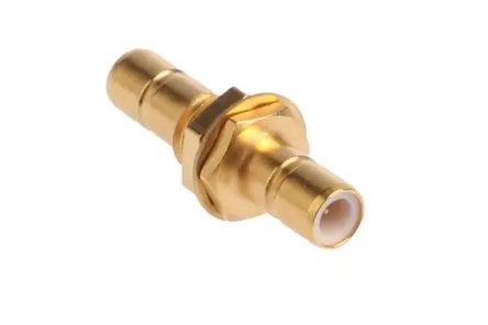 Produktfoto 1 von Huber+Suhner HF Adapter, 50 Ω, Gerade, 4GHz Buchse Buchse, Koaxial Nennspannung