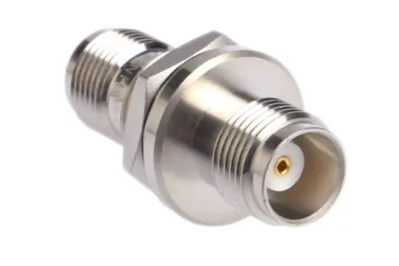 Produktfoto 1 von Huber+Suhner HF Adapter, 50 Ω, Gerade, 11GHz Buchse Buchse, Koaxial Nennspannung