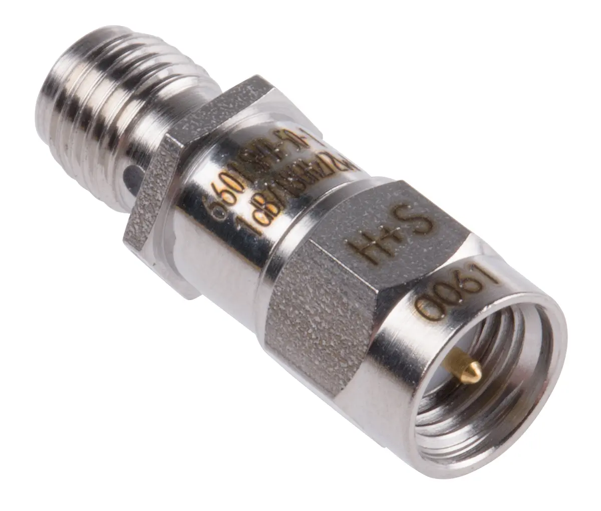 Produktfoto 1 von Huber+Suhner HF-Dämpfungsglied SMAGerade 18 GHzSteckerBuchse