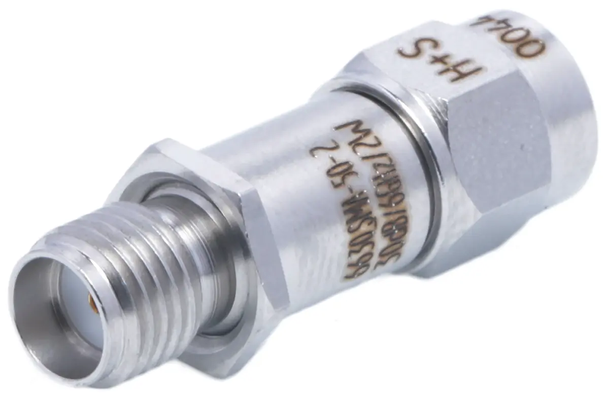 Produktfoto 1 von Huber+Suhner HF-Dämpfungsglied SMAGerade 6 GHzSteckerBuchse