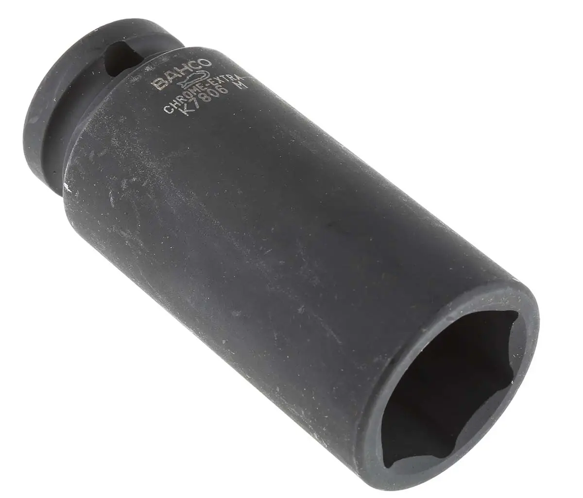 Produktfoto 1 von Bahco 12.7 mm, 24 mm Sechskant Schlag-Steckschlüssel lang Legierungsstahl, 78 mm