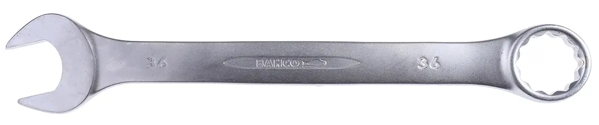 Produktfoto 1 von Bahco Ring-Maulschlüssel 36 mm Legierungsstahl, Länge 410 mm