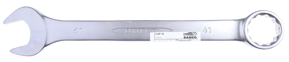 Produktfoto 1 von Bahco Ring-Maulschlüssel 41 mm Legierungsstahl, Länge 460 mm