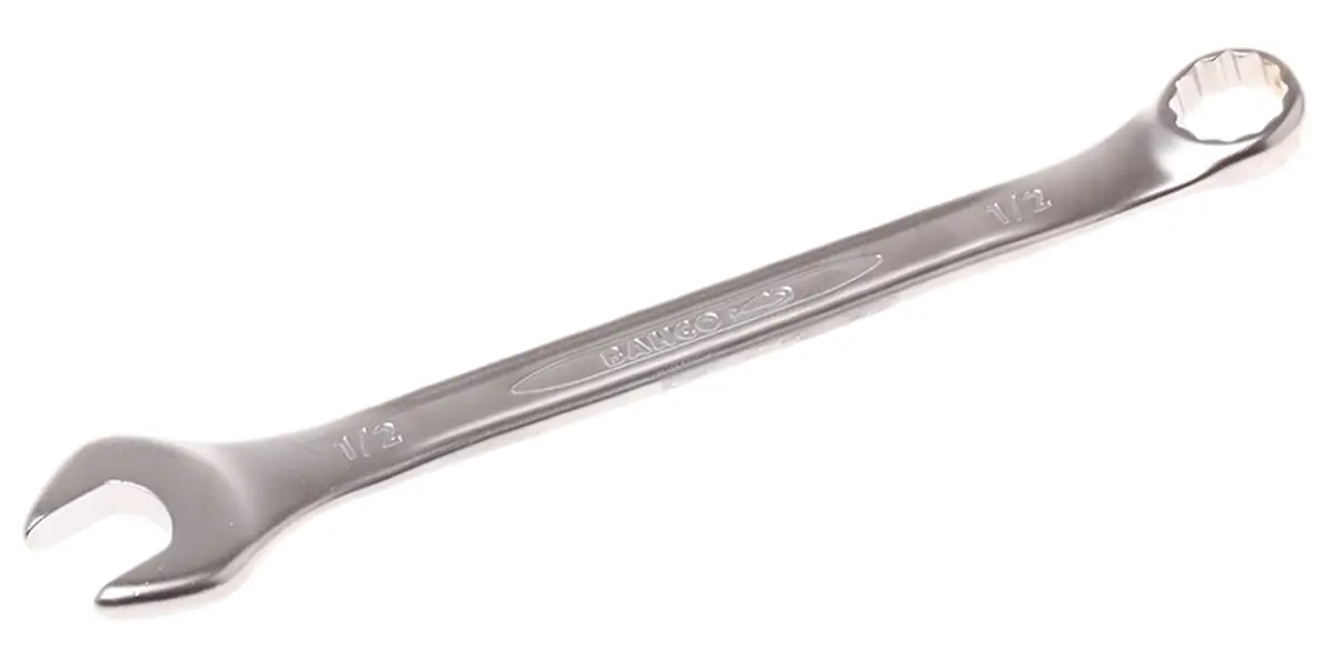 Produktfoto 1 von Bahco Ring-Maulschlüssel 1/2 in Legierungsstahl, Länge 169 mm