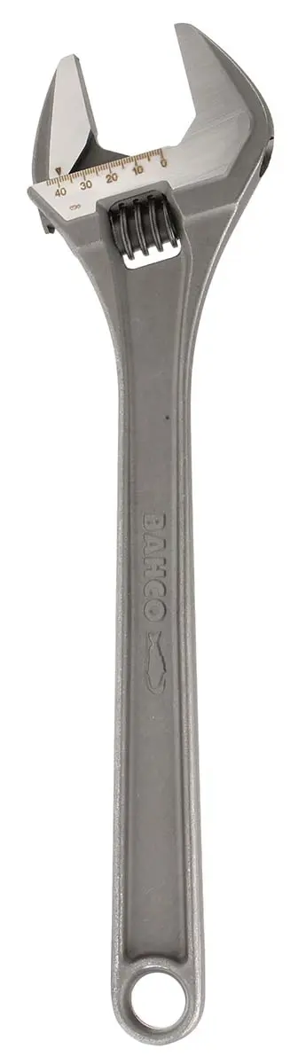 Produktfoto 1 von Bahco Schraubenschlüssel Rollgabelschlüssel Nicht parkend, Metall Griff, Backenweite 44 mm, / Länge 380 mm