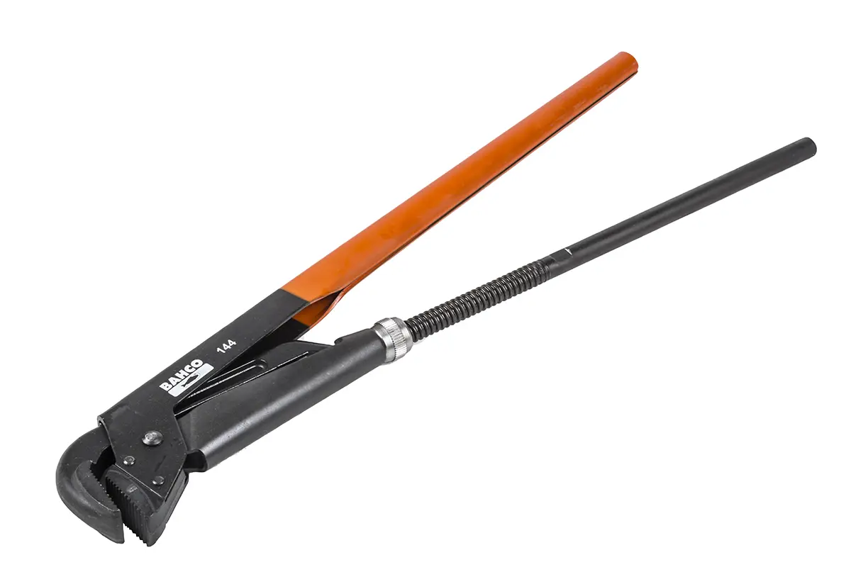 Produktfoto 1 von Bahco Schraubenschlüssel Rohrzange Nicht parkend, Metall Griff, Backenweite 110 mm, / Länge 722 mm
