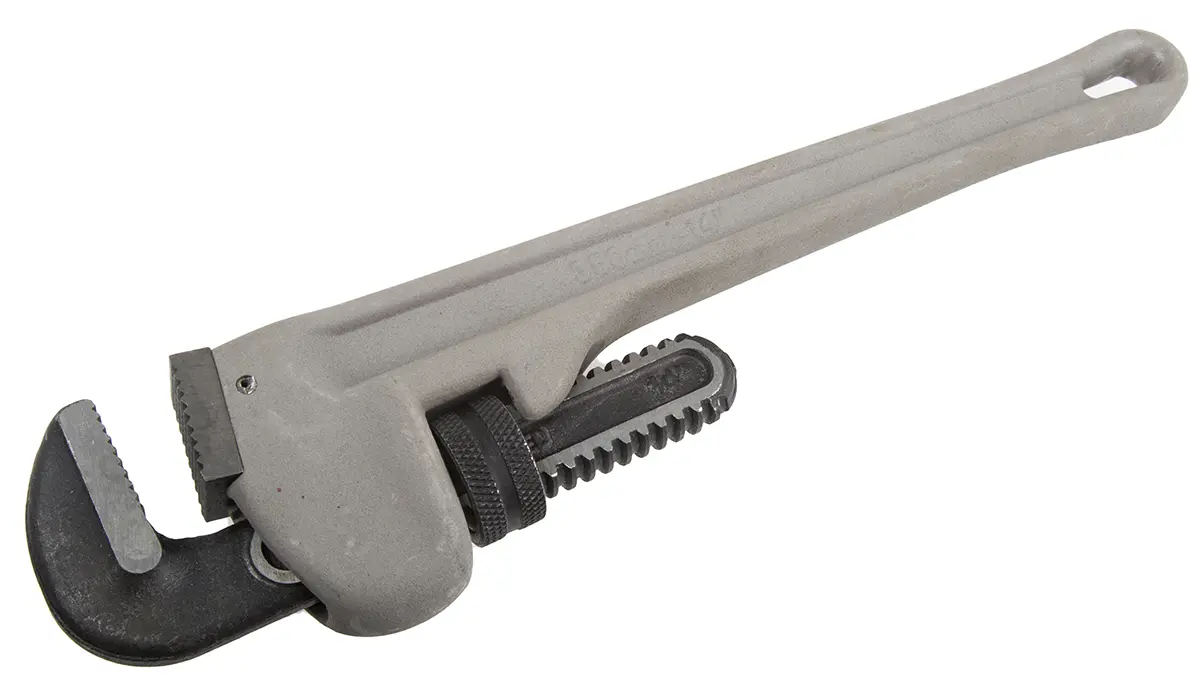 Produktfoto 1 von Bahco Schraubenschlüssel Rohrzange Nicht parkend, Metall Griff, Backenweite 51 mm, / Länge 355 mm