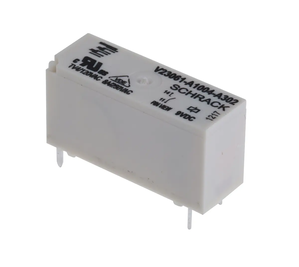 Produktfoto 1 von TE Connectivity MSR 9V dc Spule 1-poliger Schließer Printrelais 8A 364Ω 220mW Monostabiles Relais