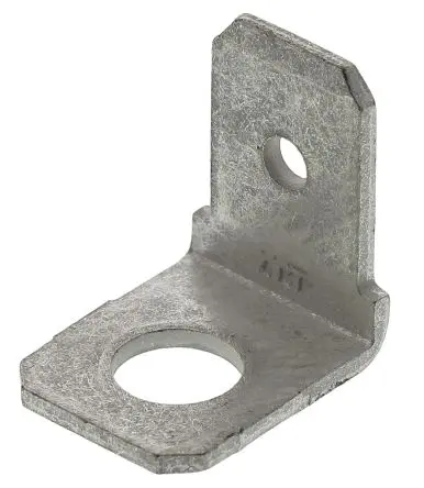 Produktfoto 1 von TE Connectivity FASTON .250 Flachsteckhülse, Silber, Unisoliert, 6.35 x 0.81 mm, Stecker